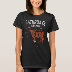 Saturdays Are For Longhorn Texas Trendy Austin Pri T-Shirt