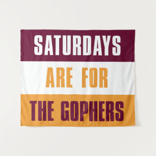 Saturdays are for The Gophers, Minnessota Tapestry
