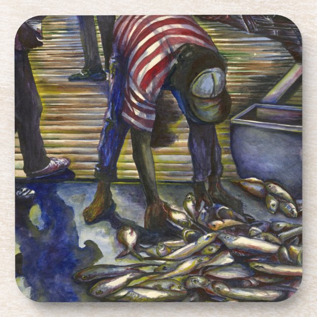 Saturday's Blessings, Harbor Island Coaster (Front)