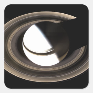 Saturn 2 square sticker