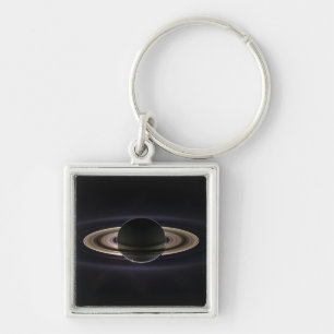 Saturn Aglow Keychain