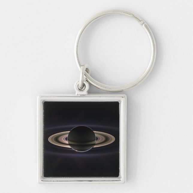 Saturn Aglow Keychain (Front)