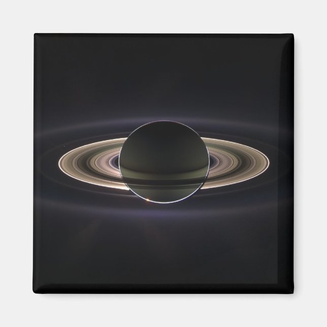 Saturn Aglow Magnet (Front)