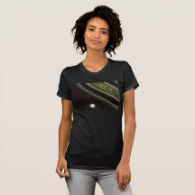 Saturn and Tethys t-shirt