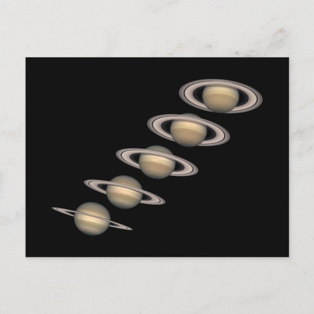 Saturn&apos;s Rings Postcard (Front)
