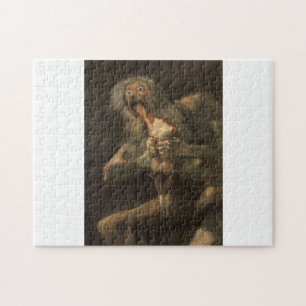 Saturn Devouring His Fancisco Son of Goya Jigsaw Puzzle