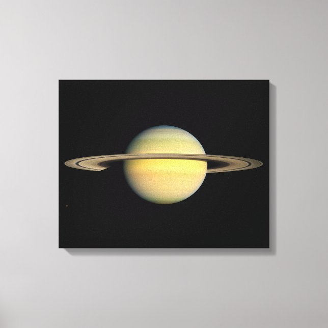 Saturn during Equinox Canvas Print (Front)