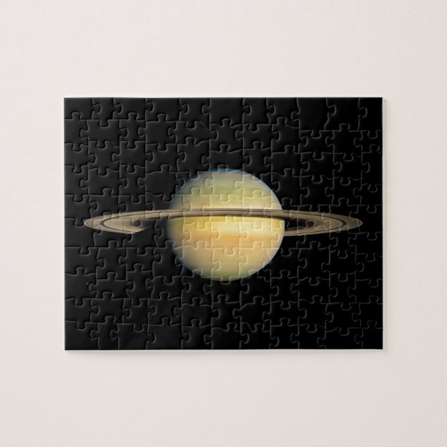 Saturn during Equinox Jigsaw Puzzle (Horizontal)