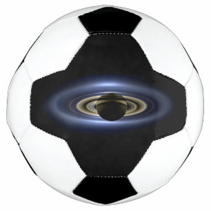 Saturn Eclipsed the Sun from Cassini Orbiter Football