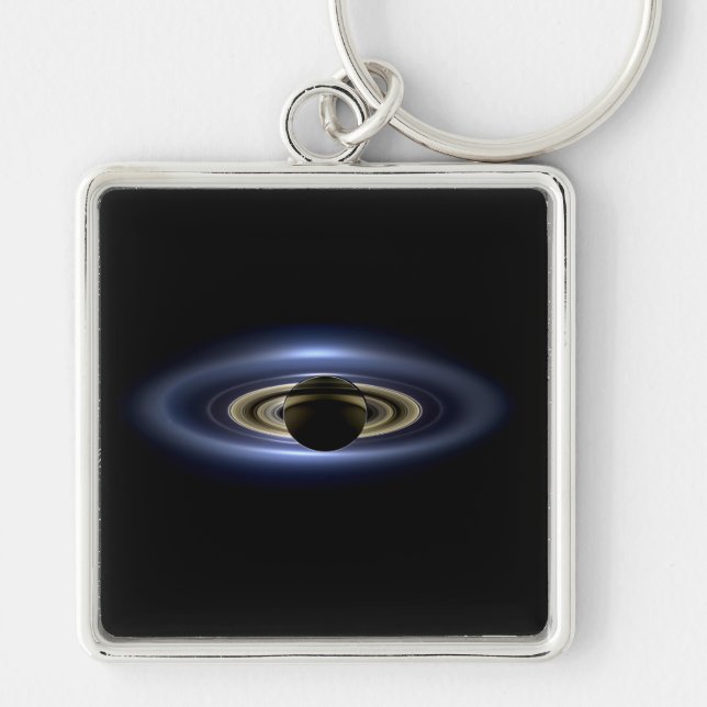 Saturn Eclipsed the Sun from Cassini Orbiter   Key Ring (Front)