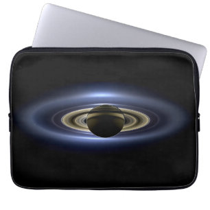 Saturn Eclipsed the Sun from Cassini Orbiter   Laptop Sleeve