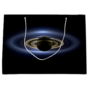 Saturn Eclipsed the Sun from Cassini Orbiter Large Gift Bag