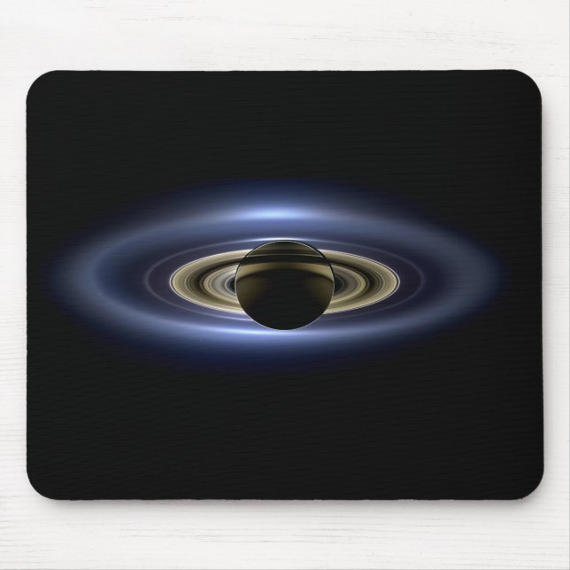 Saturn Eclipsed the Sun from Cassini Orbiter   Mouse Mat (Front)