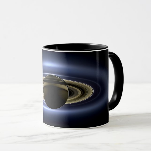 Saturn Eclipsed the Sun from Cassini Orbiter   Mug (Front Right)