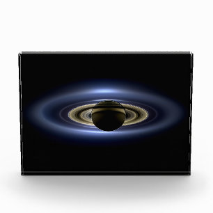 Saturn Eclipsed the Sun from Cassini Orbiter   Photo Block