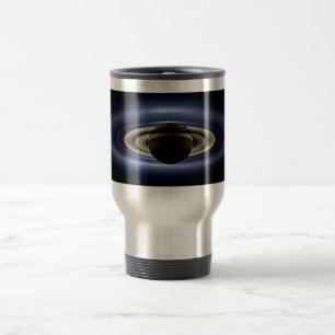 Saturn Eclipsed the Sun from Cassini Orbiter   Travel Mug