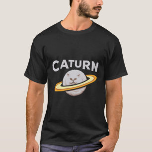Saturn Exploration Astronomer Stars Galaxy Planet  T-Shirt