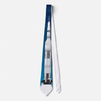 Saturn five Space Rocket Tie