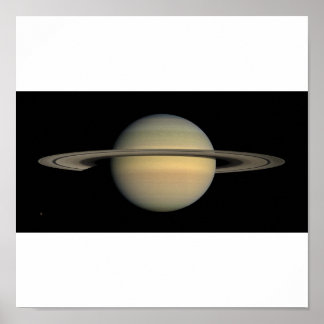 Saturn full view poster