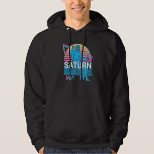 Saturn God of Time Ancient Roman Mythology Retro Hoodie