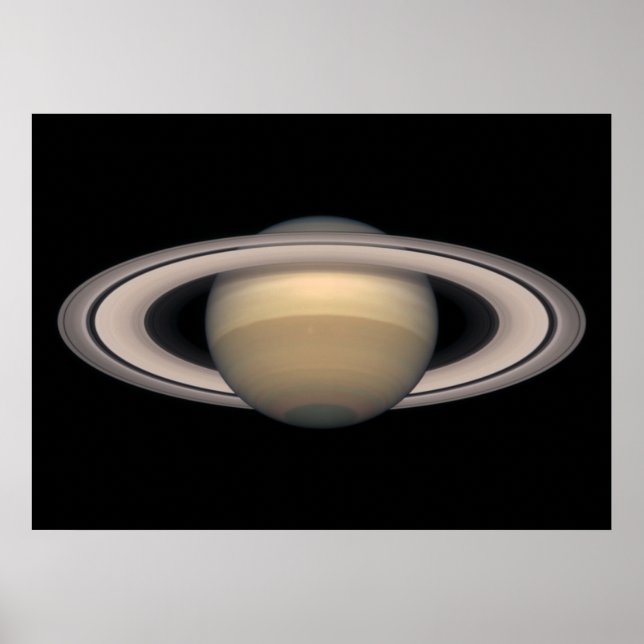 Saturn Huge Poster - Space and Astronomy gift (Front)