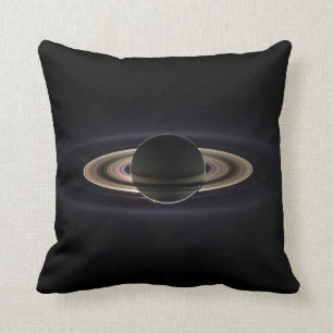 Saturn Image Taken by Cassini Spacecraft Cushion