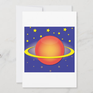 Saturn Invitations