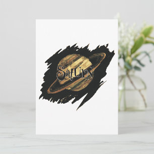 Saturn Invitations