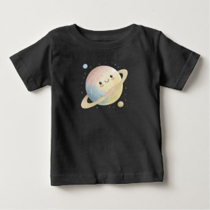 Saturn Kids Space Baby T-Shirt