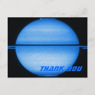 Saturn Light Show Thank You Postcard