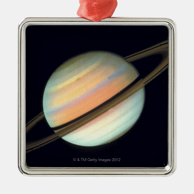 Saturn Metal Tree Decoration (Front)