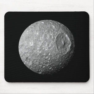 Saturn Moon Mimas Mouse Mat