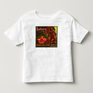 Saturn Orange LabelUpland, CA Toddler T-Shirt
