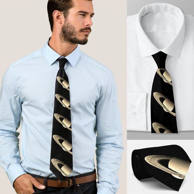 Saturn planet Neck Tie (Creator Uploaded)