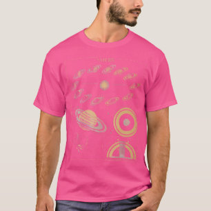 Saturn Planet Saturn Solar System Planets Astronom T-Shirt
