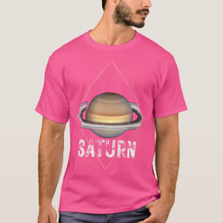 Saturn Planet Solar System Space Astronomy T-Shirt