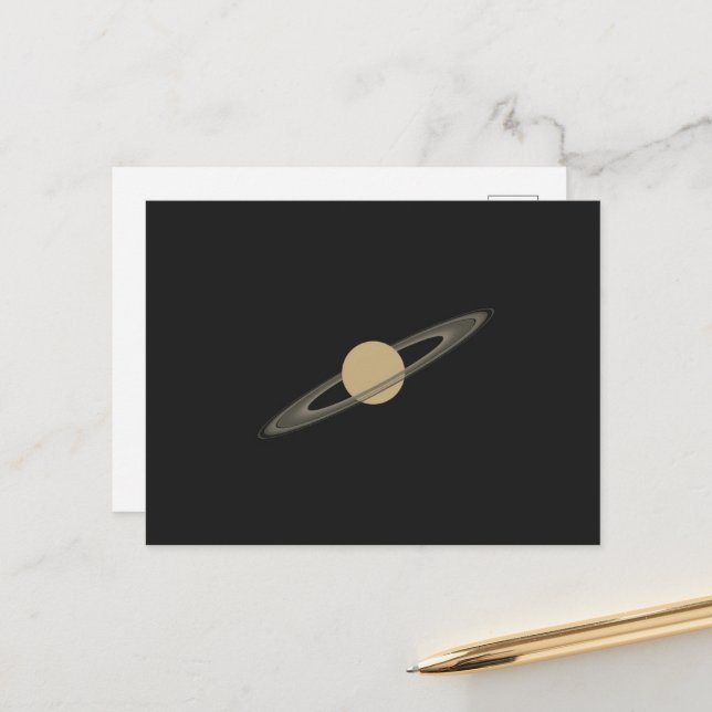 Saturn Postcard (Front/Back In Situ)