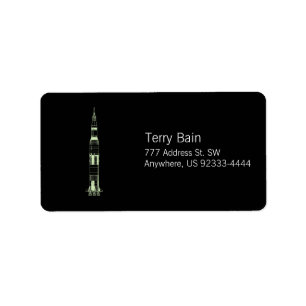 Saturn Rocket Label