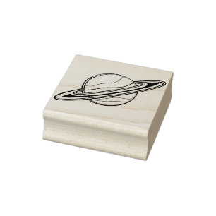Saturn Rubber Stamp