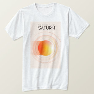 Saturn - The Ringed Planet Space Art. T-Shirt