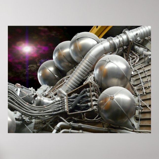 Saturn V Engine poster (Front)