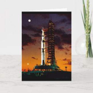 Saturn V Greeting Card