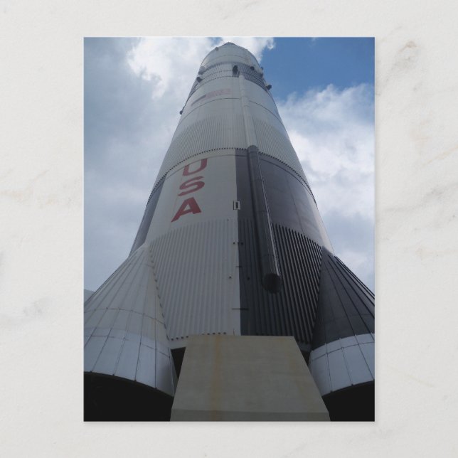 Saturn V Postcard (Front)