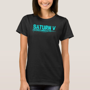 Saturn V Rocket Launch Vehicle Space American Spac T-Shirt