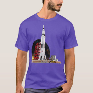 Saturn V Space Shuttle T-Shirt