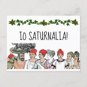 Saturnalia Holiday Postcard