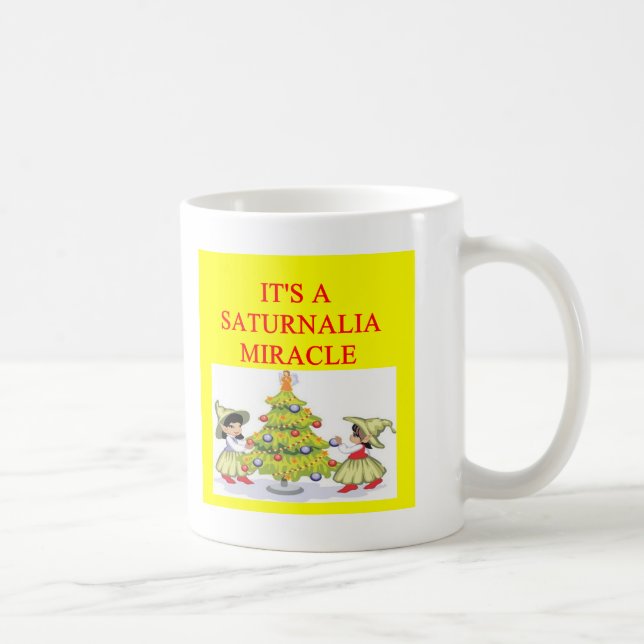 SATURNALIA pagan holiday Coffee Mug (Right)