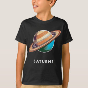 Saturne / Saturn - Classic Planet Tee T-Shirt