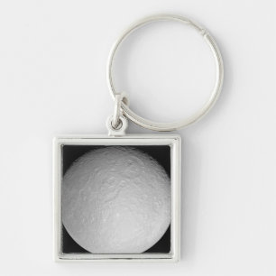 Saturn's icy moon Rhea Key Ring