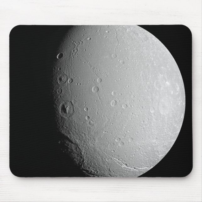 Saturn's moon Dione 2 Mouse Mat (Front)